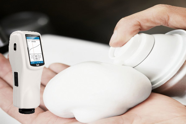 分光測(cè)色儀檢測(cè)剃須膏的顏色差異