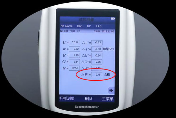 色差儀Lab色差值什么含義？色差儀Lab色差值有什么用？