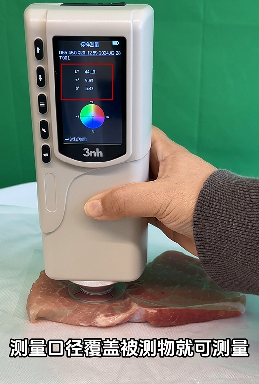 色差儀在肉類品中的應(yīng)用及豬肉色差測(cè)量