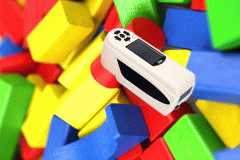 色差儀管控積木外觀顏色的一致性